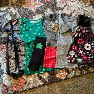 Girls  holiday dresses size 6-6T